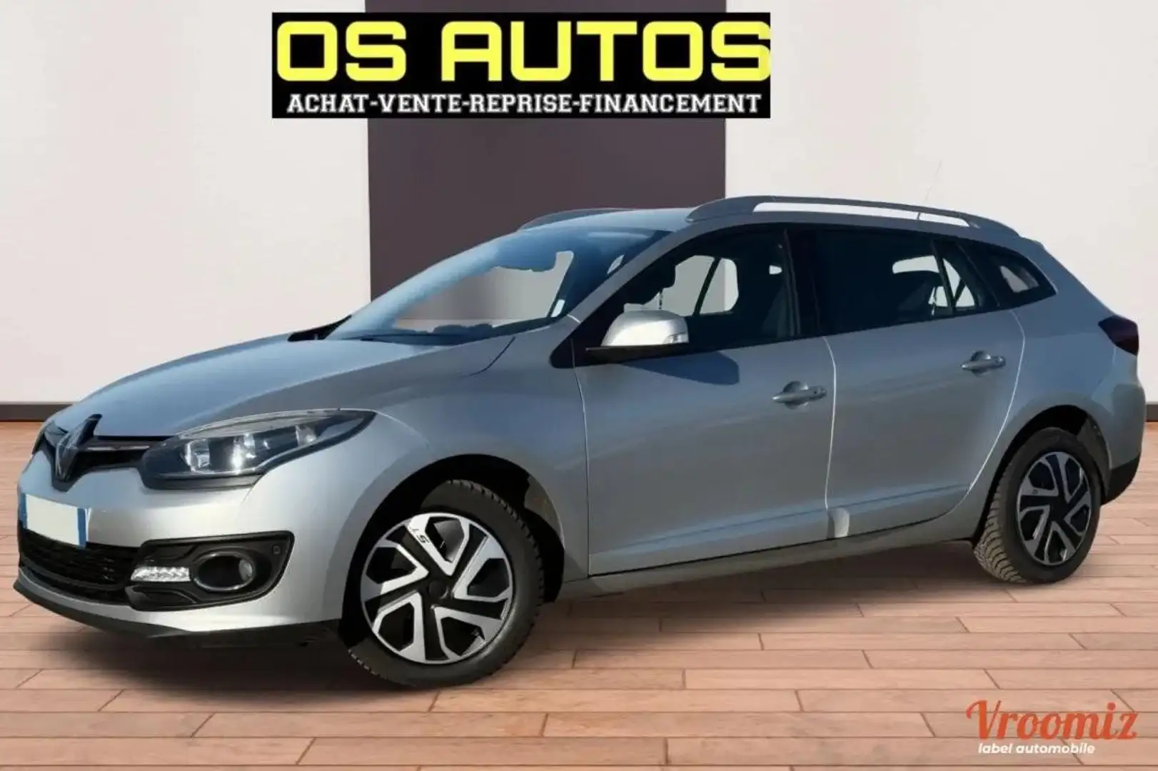 Renault Megane III Estate 1.5 dCi - 110ch (5 cv) BVM6 - GPS - 2014, PACK CLIM, SIEGES CHAUFFANT Grau - 1