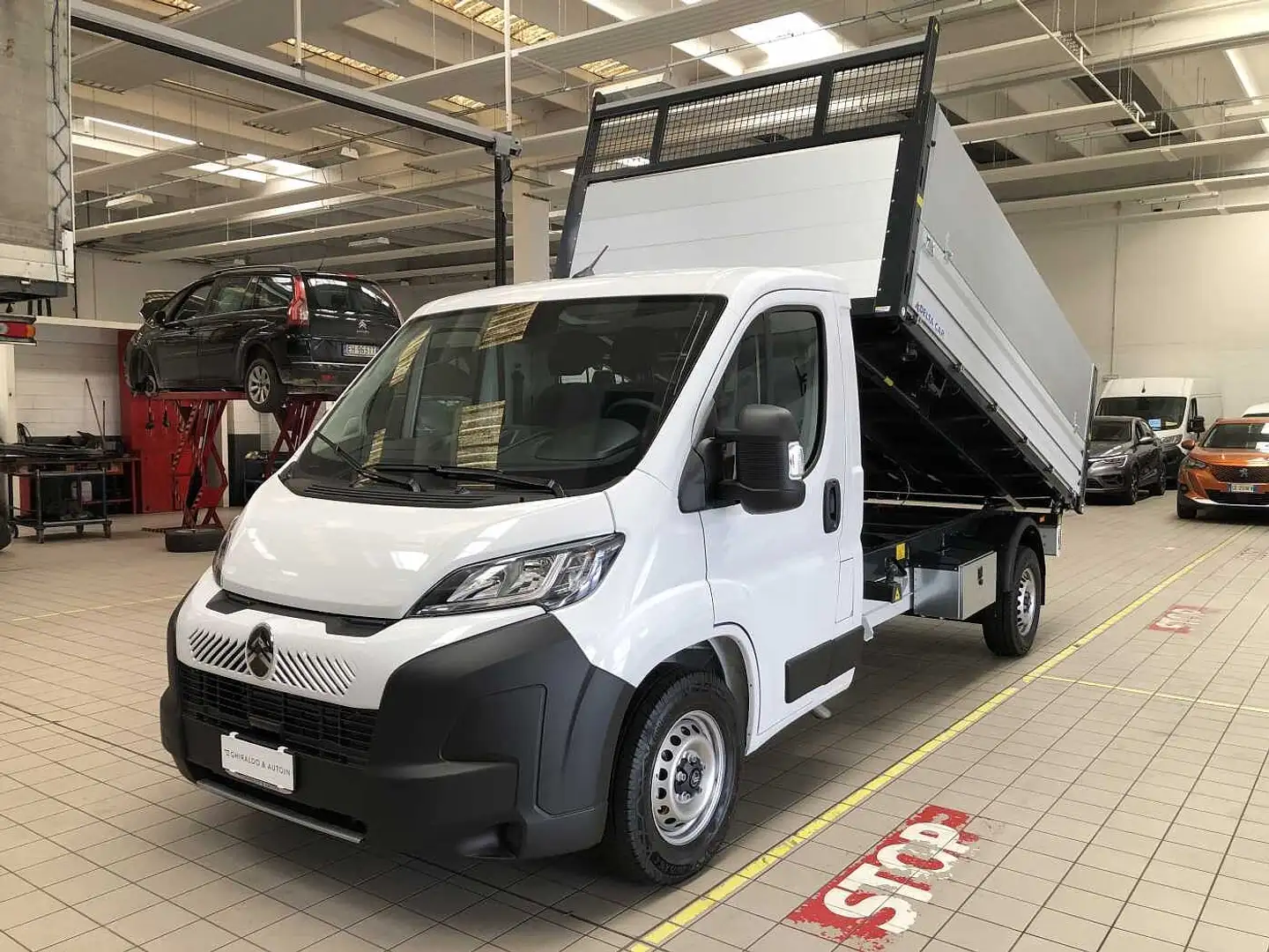 Citroen Jumper Heavy 35L3 140cv Ribaltabile mm 3800 Bianco - 1