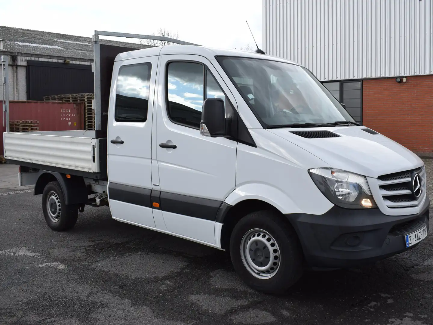 Mercedes-Benz Sprinter 314CDI*Dubbel cabine plateau*EURO6*€18990+BTW Blanc - 1