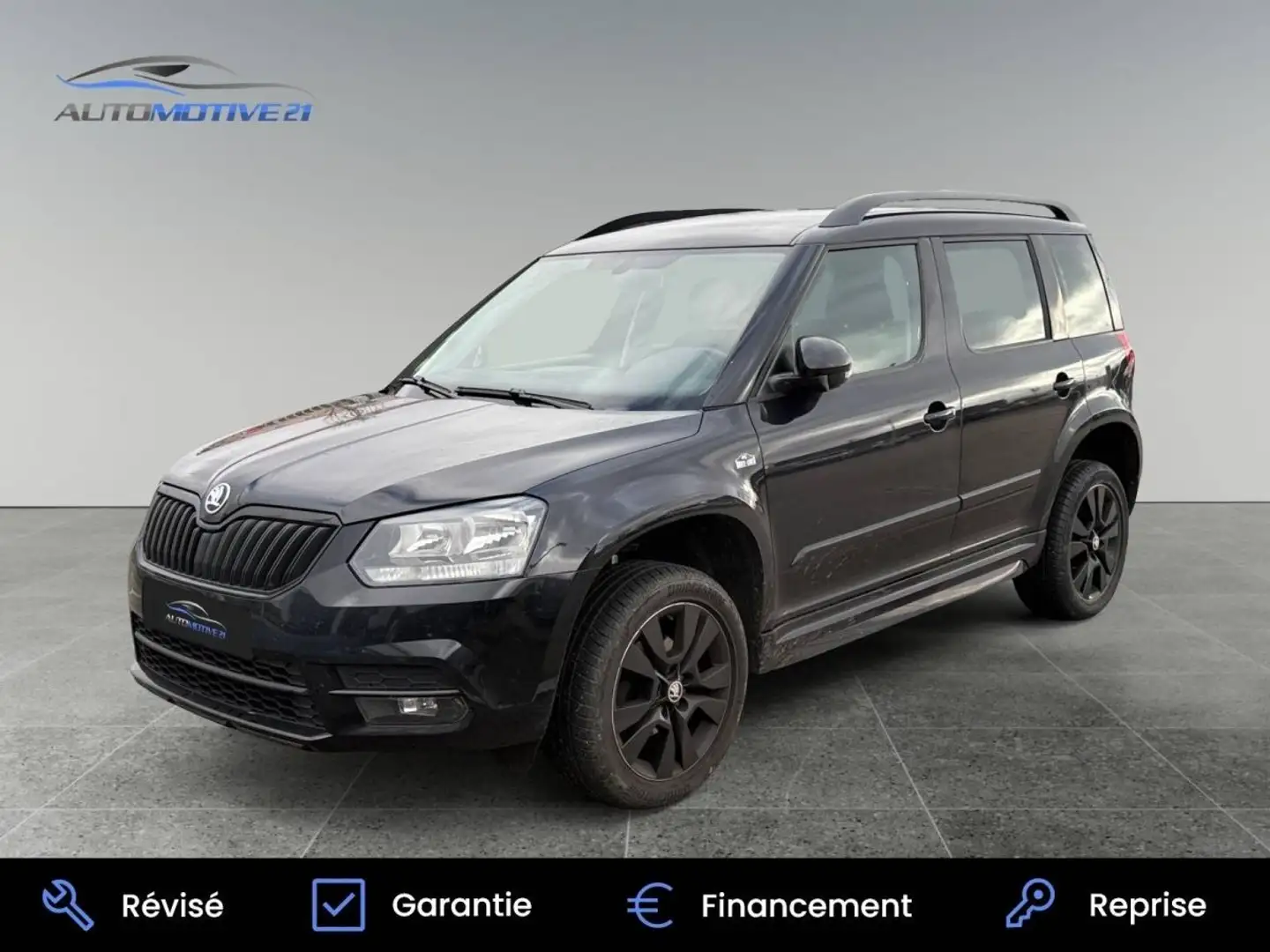 Skoda Yeti 2.0 TDI 110 SCR Monte-Carlo Green Tec 4x4 Noir - 1
