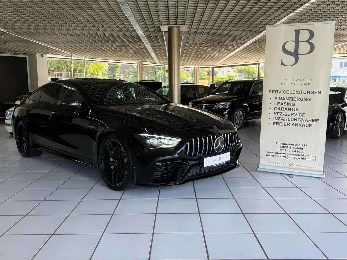 Mercedes-Benz AMG GT 63 4Matic+ MB-100 AERO 21LM S-DACH BURM Schwarz - 1