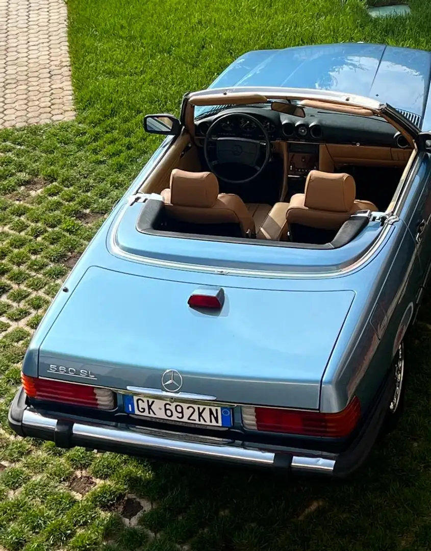 Mercedes-Benz SL 560 R107 Blau - 2