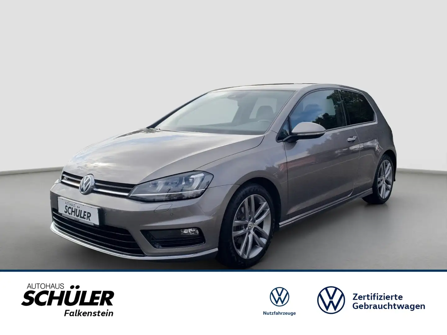 Volkswagen Golf VII 1.4TSI*R-LINE*XENON*GRA*LM*SITZH*NSW Grijs - 1