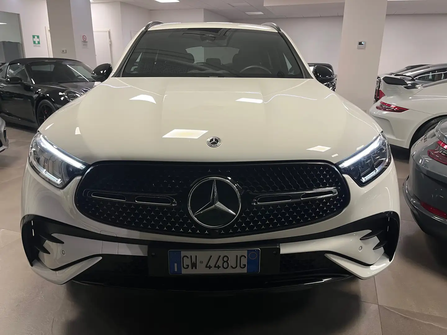 Mercedes-Benz GLC 220 D AMG LINE MHEV PREMIUM 4MATIC UNIPRO Bianco - 2