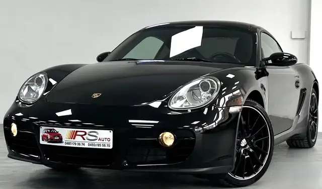 Porsche Cayman 2.7i - GARANTIE 12 MOIS - PARFAIT ETAT - CARNET COMPLET - GPS - CUIR CHAUFFANT - XENON - AIRCO - VITRES ELECTRIQUE -