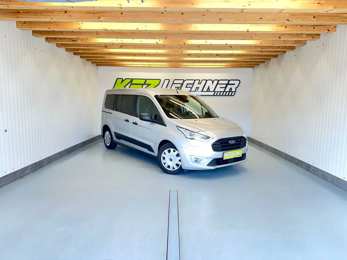Ford Transit Connect 1.5 EcoBlue 230 L2 "AHK*R-KAM*SITZH*NAVI*TEMP" Silber - 1