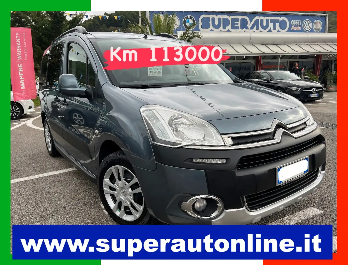 Peugeot Partner CITROEN BERLINGO Multispace 1.6 e-HDi  5 POSTI Grigio - 1