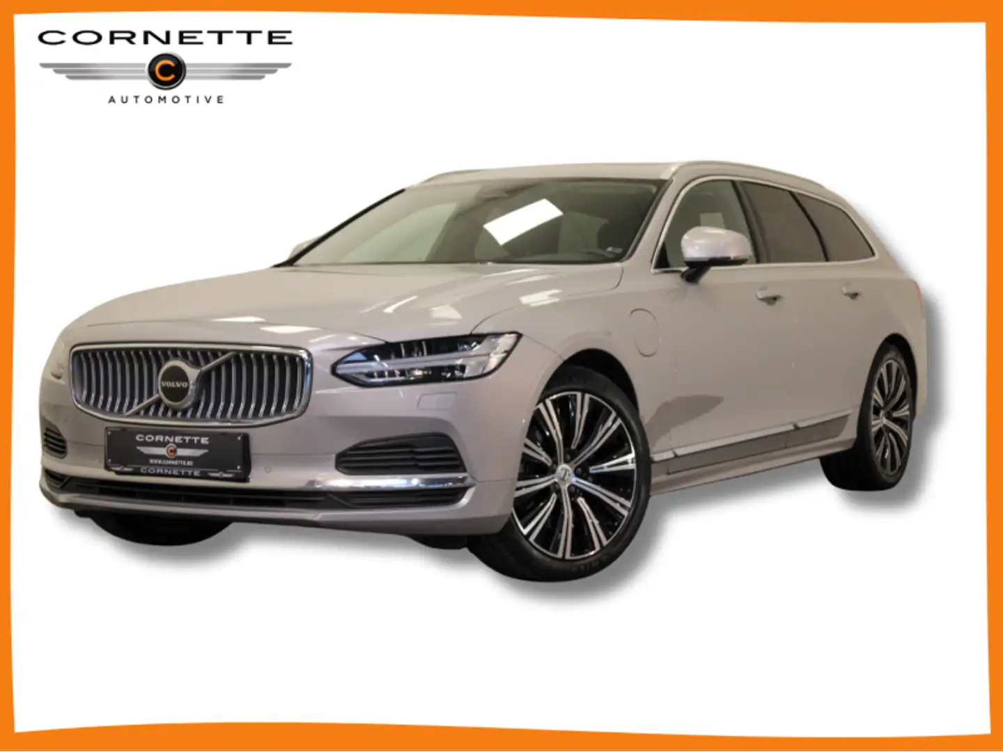 Volvo V90 2.0 T6 PHEV INSCRIPTION EXPR. FULL OPTION! PANORAM Grijs - 1
