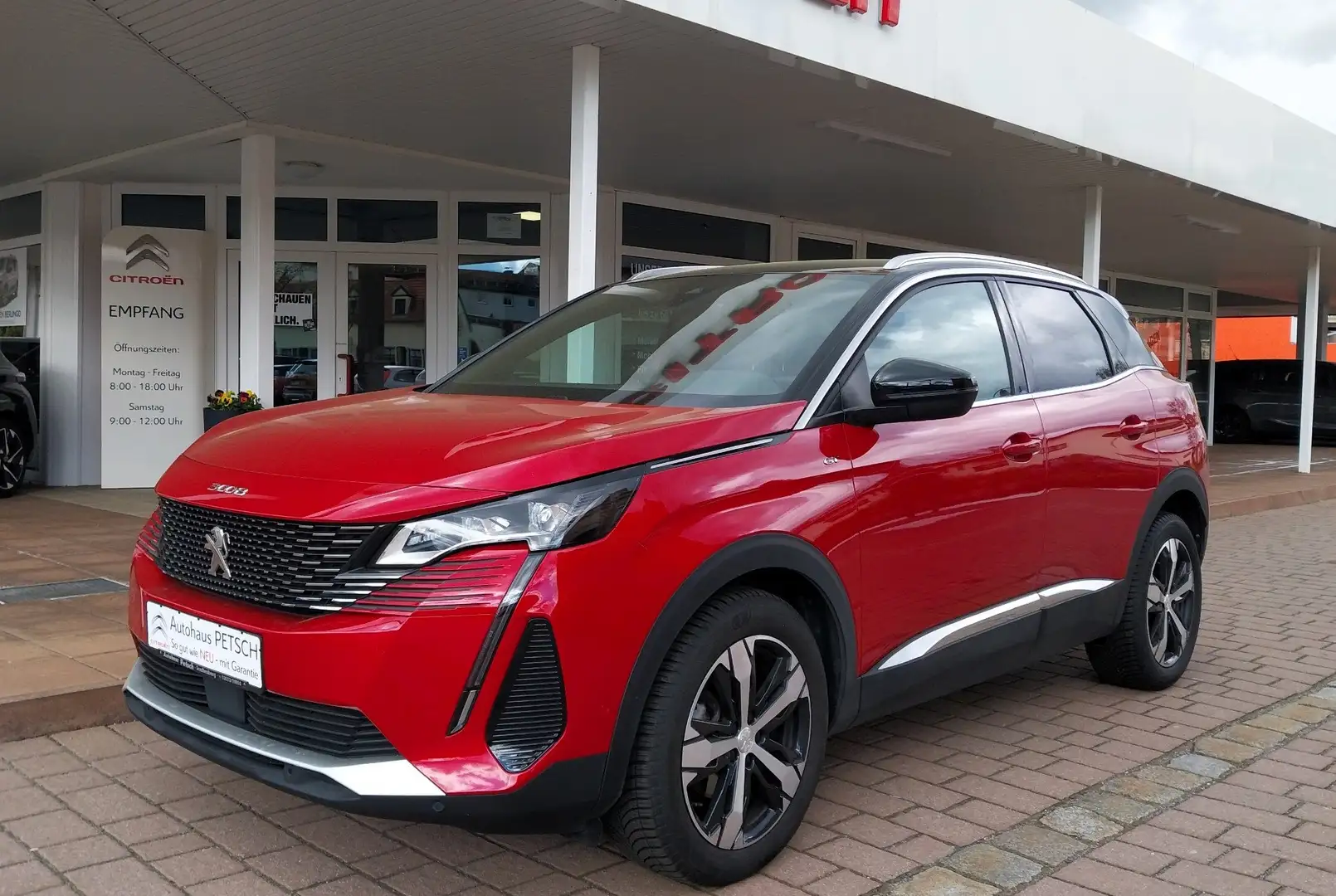 Peugeot 3008 THP130 EAT8 GT *FULL LED, NAVIGATION, SHZ* Rot - 2