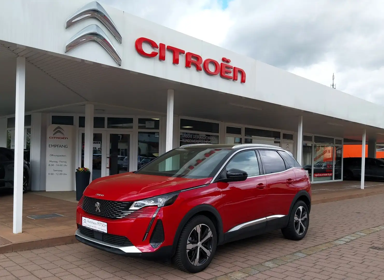 Peugeot 3008 THP130 EAT8 GT *FULL LED, NAVIGATION, SHZ* Rot - 1