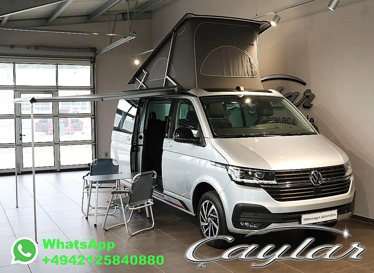 Volkswagen T6 California T6.1 CALIFORNIA BEACH EDITION GARANTIE BIS 2029 Silber - 1