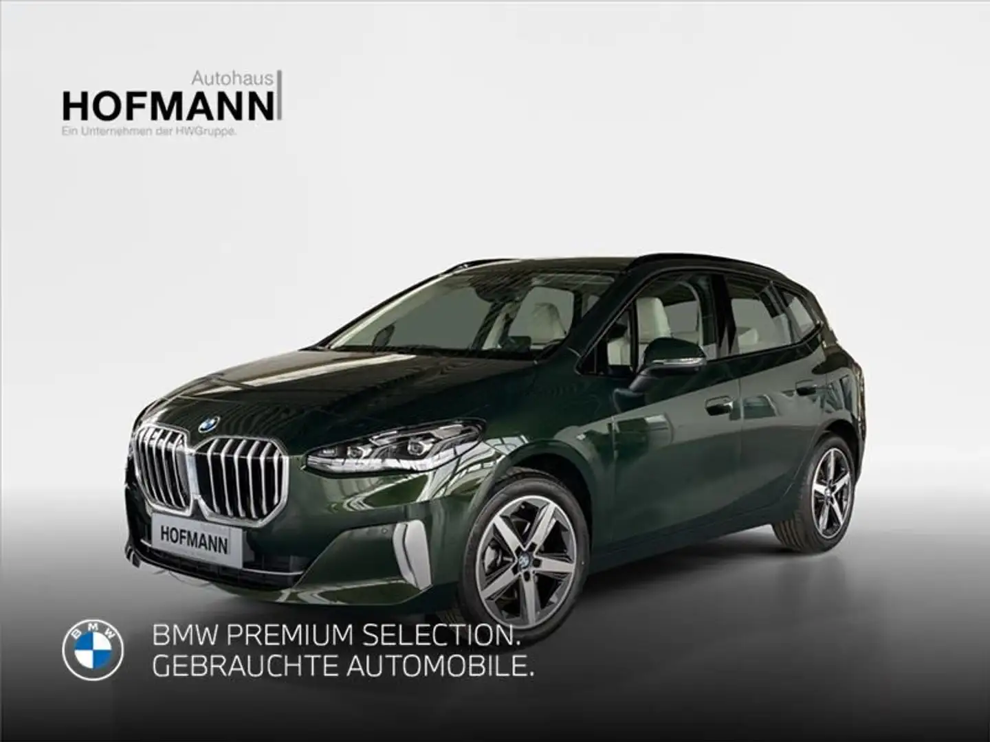 BMW 218 Aut. Luxury Line +AHK +JaWa Zöld - 1