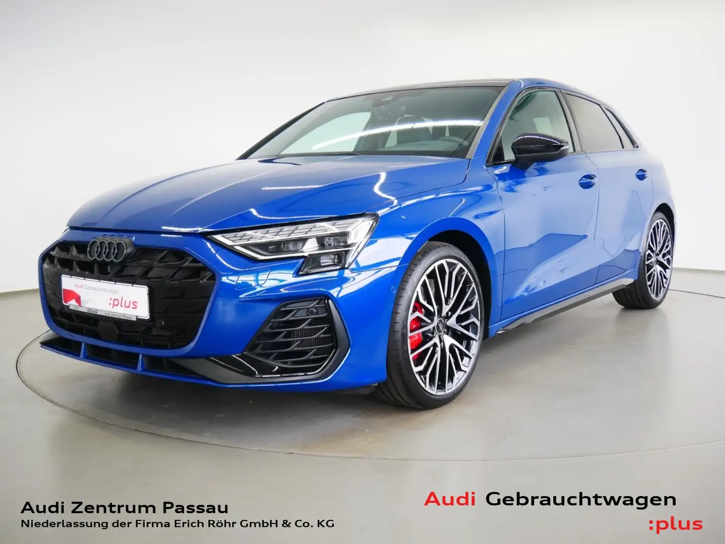 Audi S3 Sportback TFSI S tro. MATRIX PANO HEAD-UP virt. Co Modrá - 1