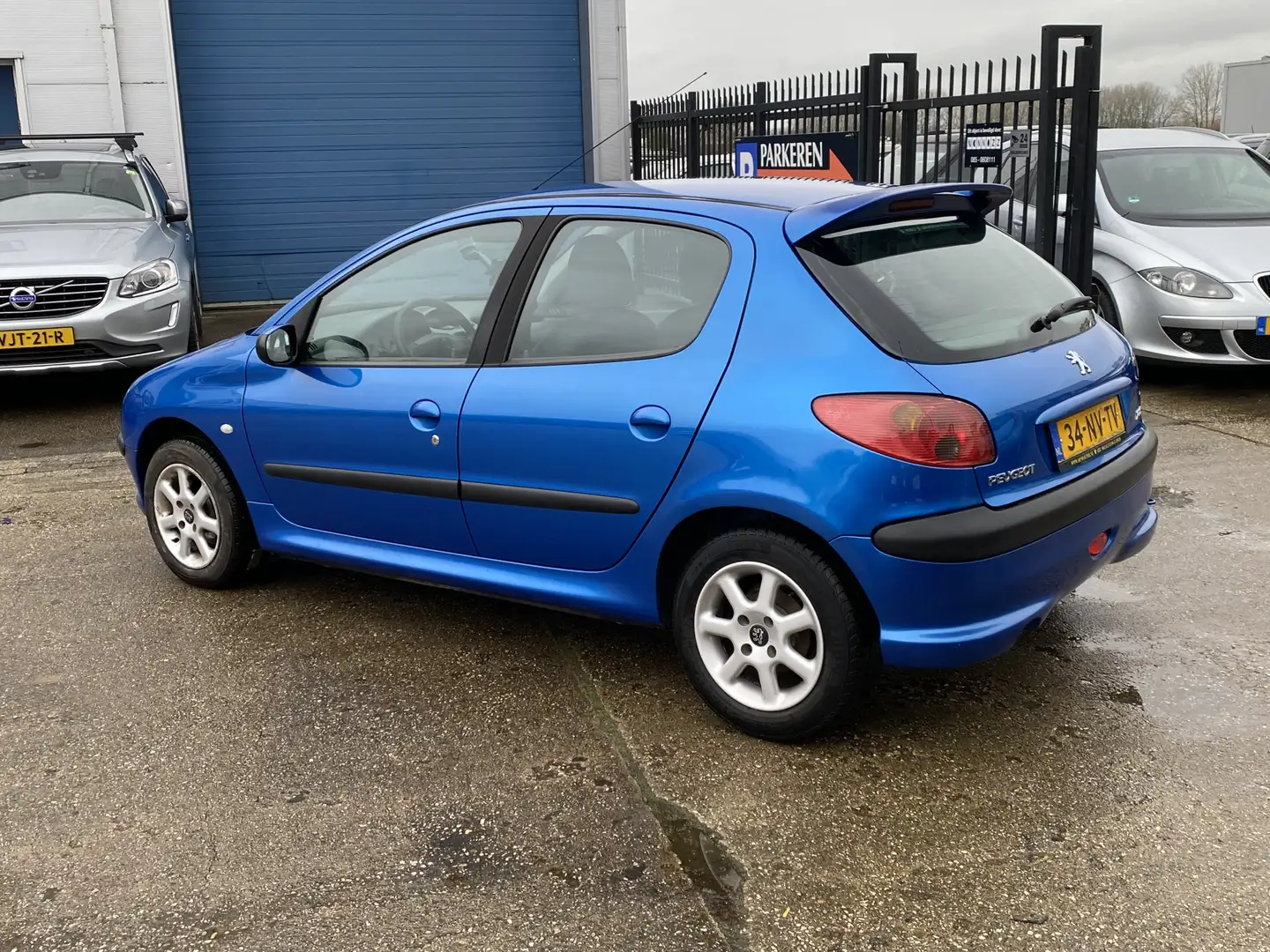 Peugeot 206 1.4 X-line 5-DEURS, APK TOT 03-12-26, STUURBEKRACH Blauw - 2