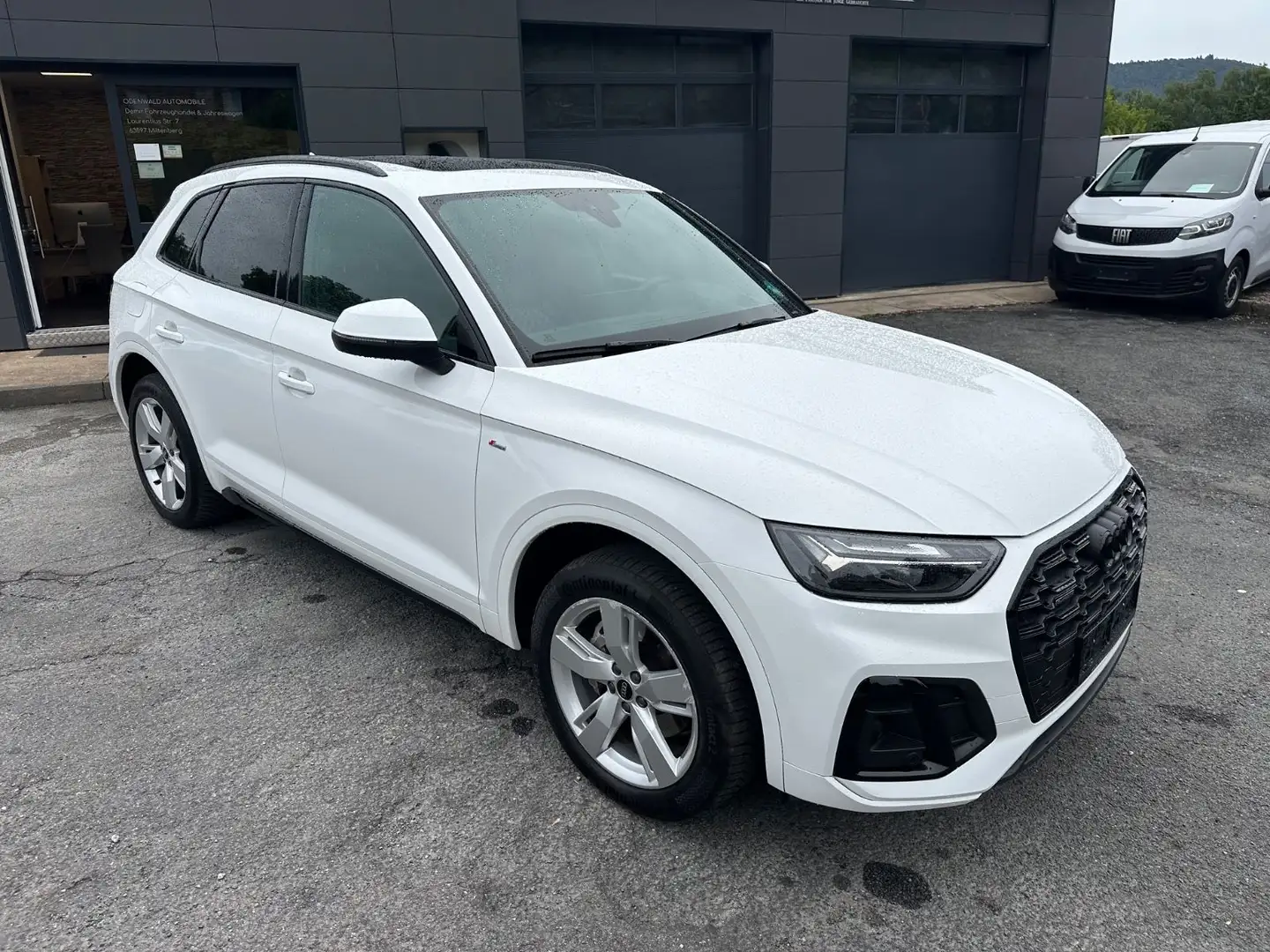 Audi Q5 40 TDI  quattro S line Pano|ACC|VC+|Kam|HUD Blanco - 1