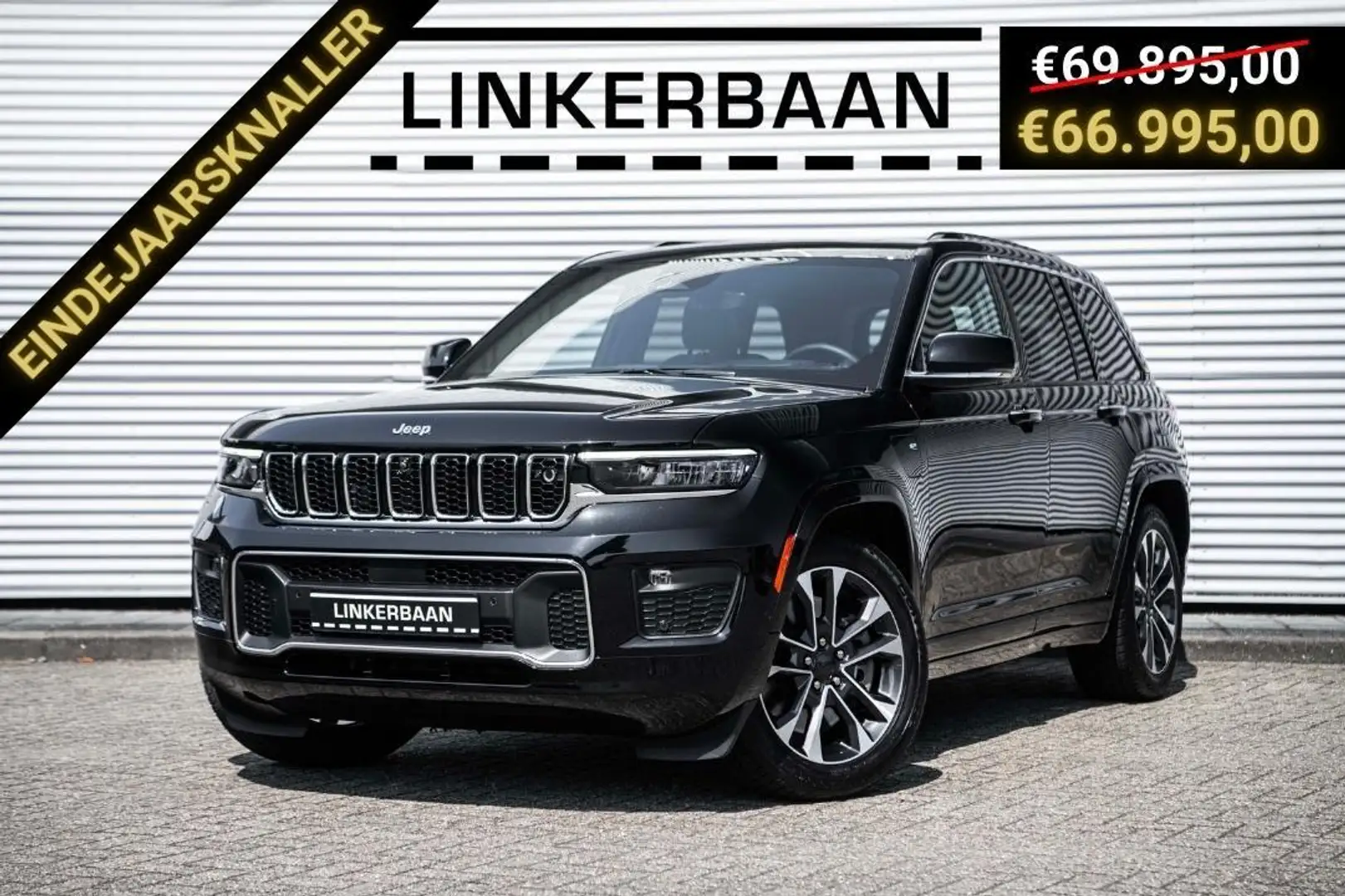 Jeep Grand Cherokee 2.0 Hybride | Overland | Full Option | Panodak | L Negru - 1