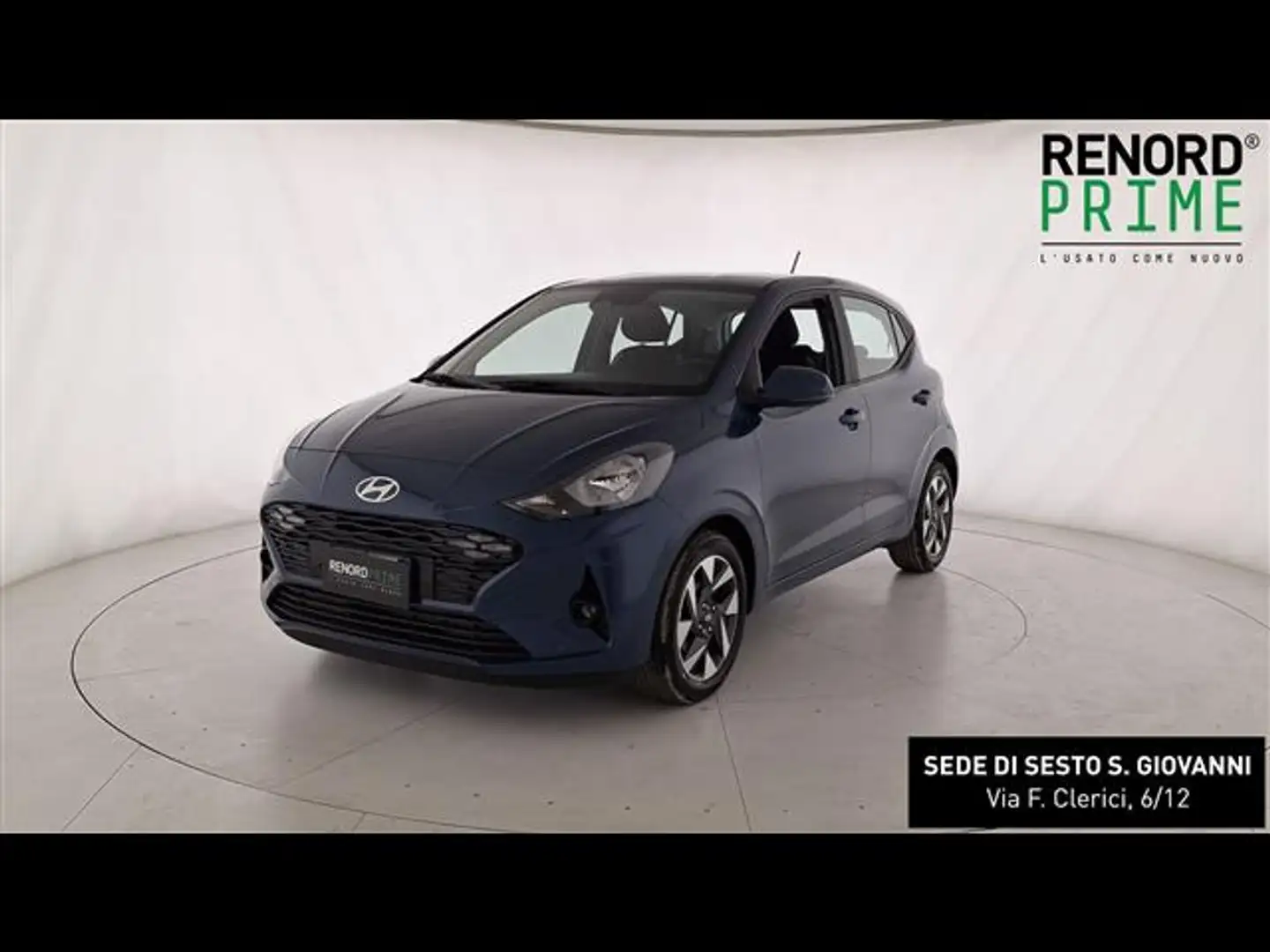 Hyundai i10 1.0 MPI 63cv Connectline MT Blu/Azzurro - 1