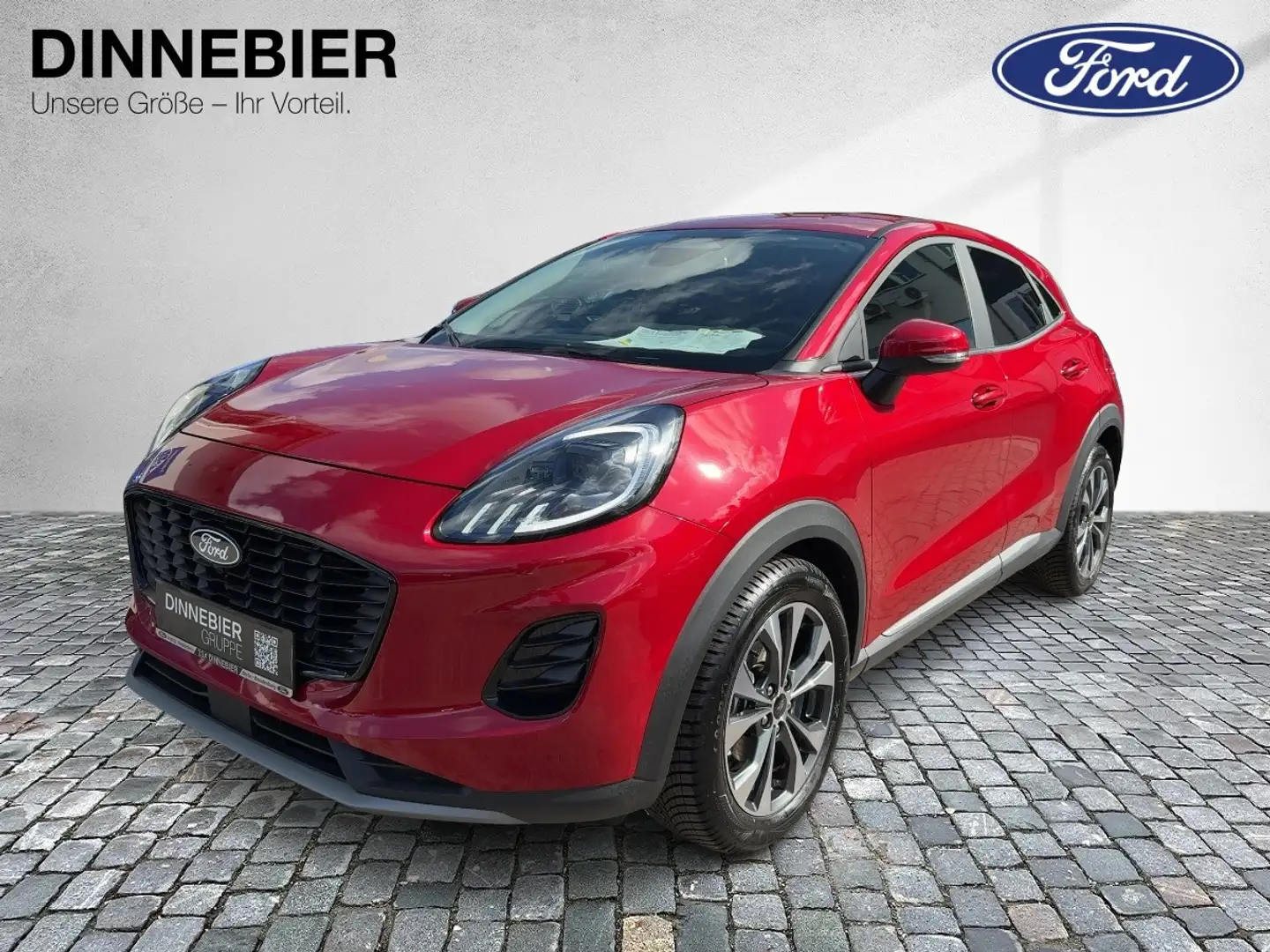 Ford Puma Titanium LED+Kamera+Navi+Winterpaket Rouge - 2