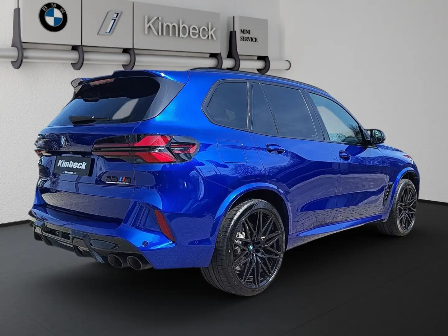 BMW X5 M Competition Massage Sitzbelüft ACC 360° Blau - 2