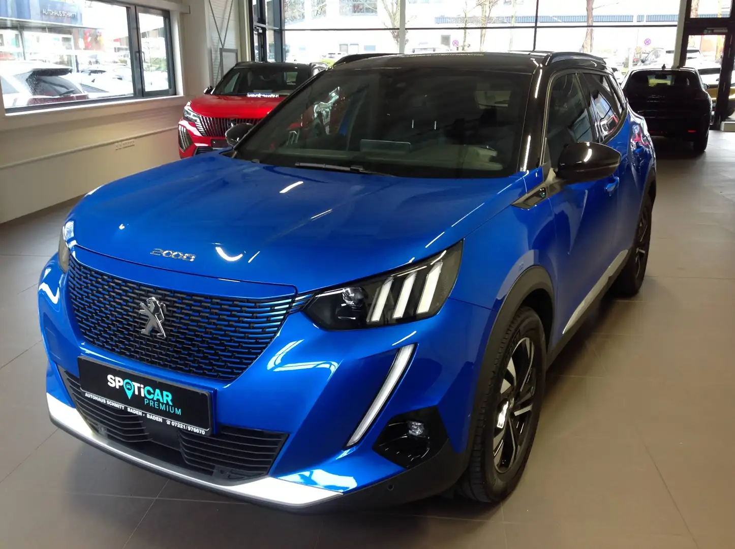Peugeot 2008 GT Elektromotor 136 - ACC Stopp&Go Blauw - 1
