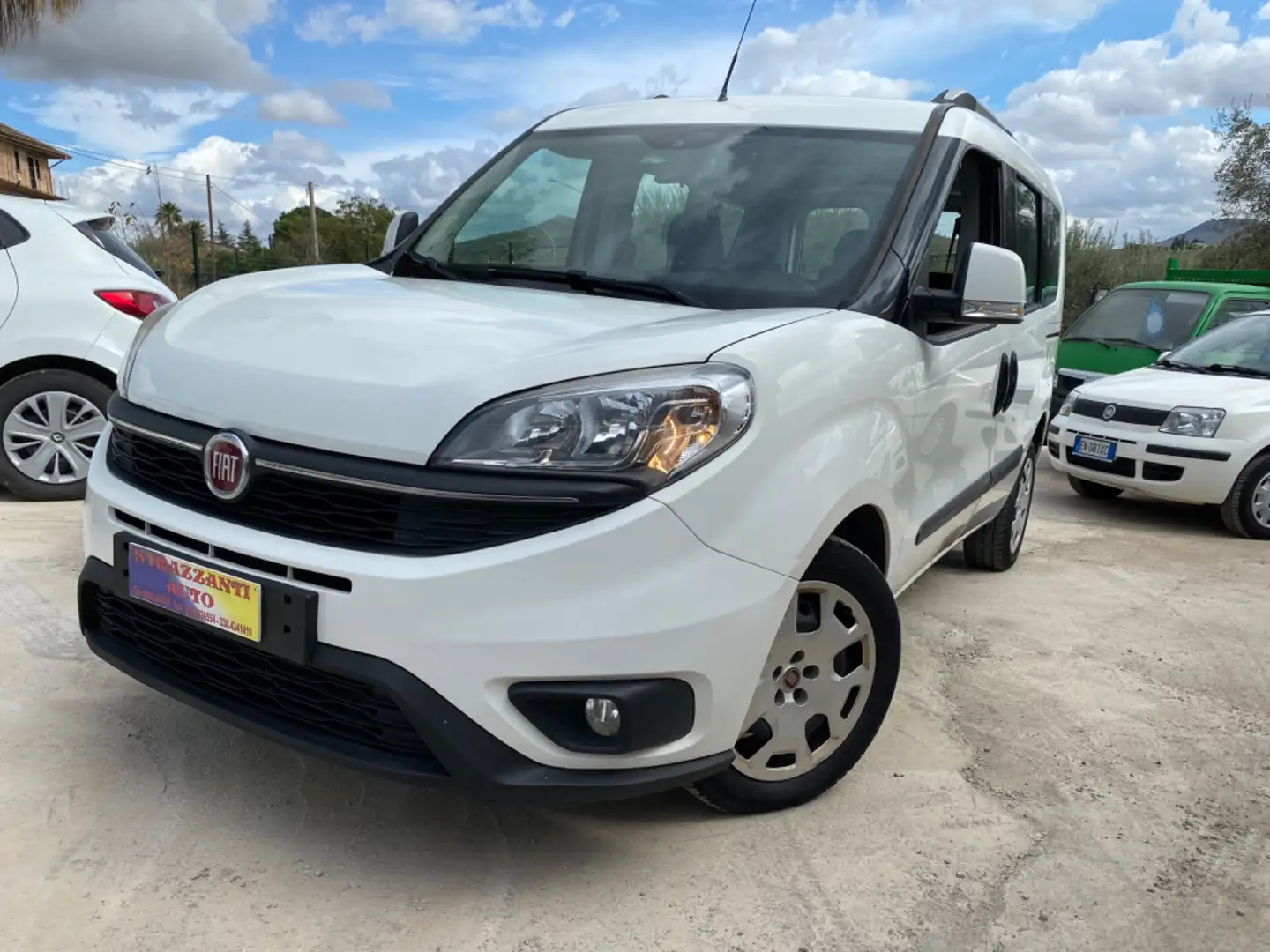 Fiat Doblo Doblò 1.6 MJT 16V 95CV Easy Weiß - 2