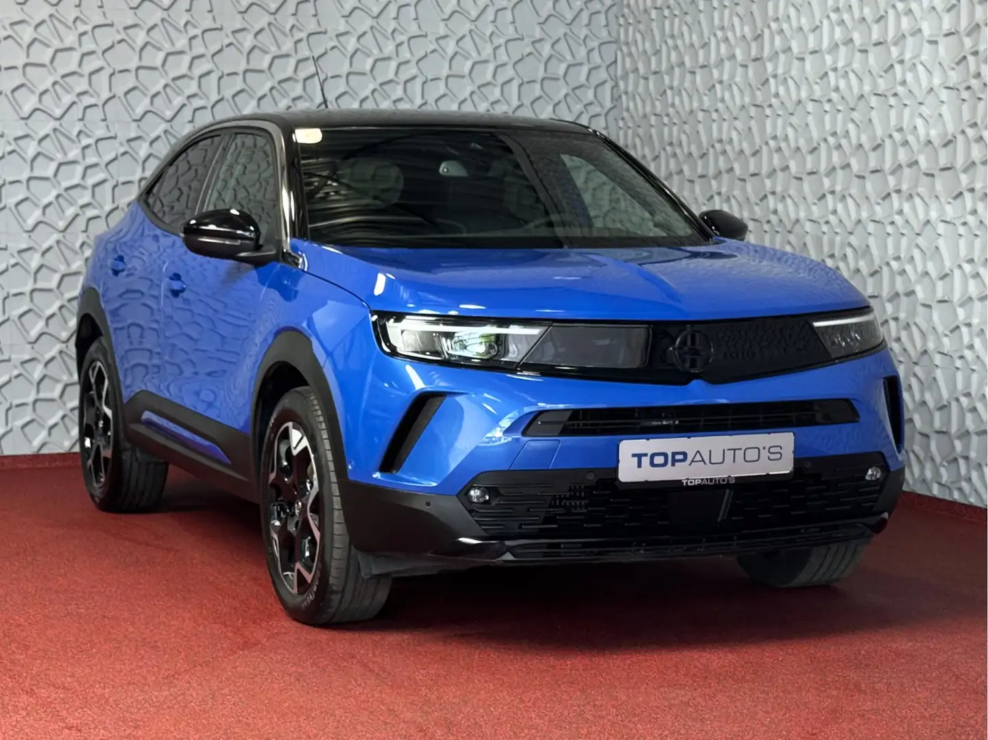 Opel Mokka 1.2 130PK TURBO ULTIMATE CARPLAY NAVI 360CAM MASSA Blauw - 2