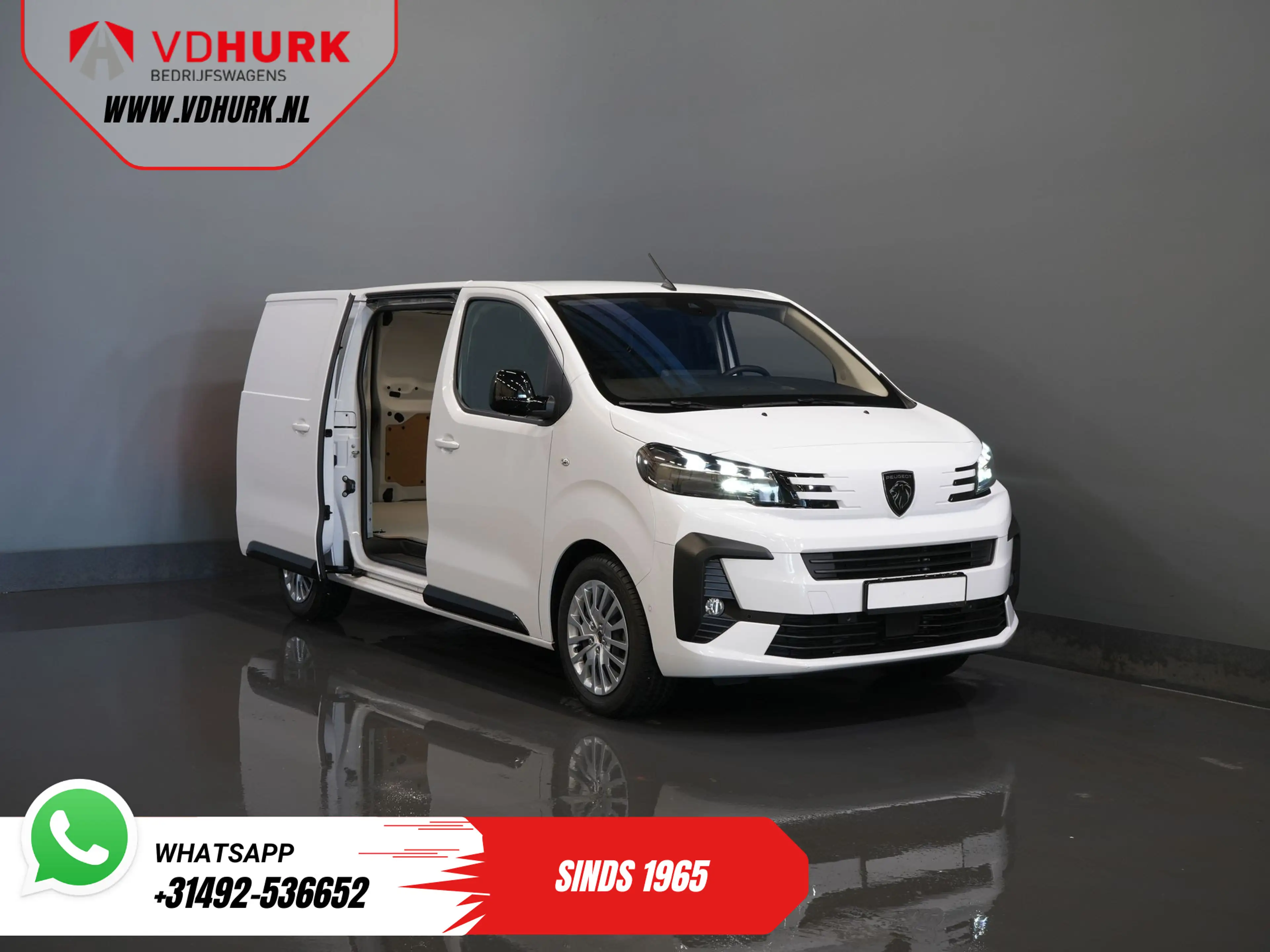 Peugeot e-Expert L3 75 kWh 330km WLTP LED/ Snellader/ Keyless/ Stan — photo 9