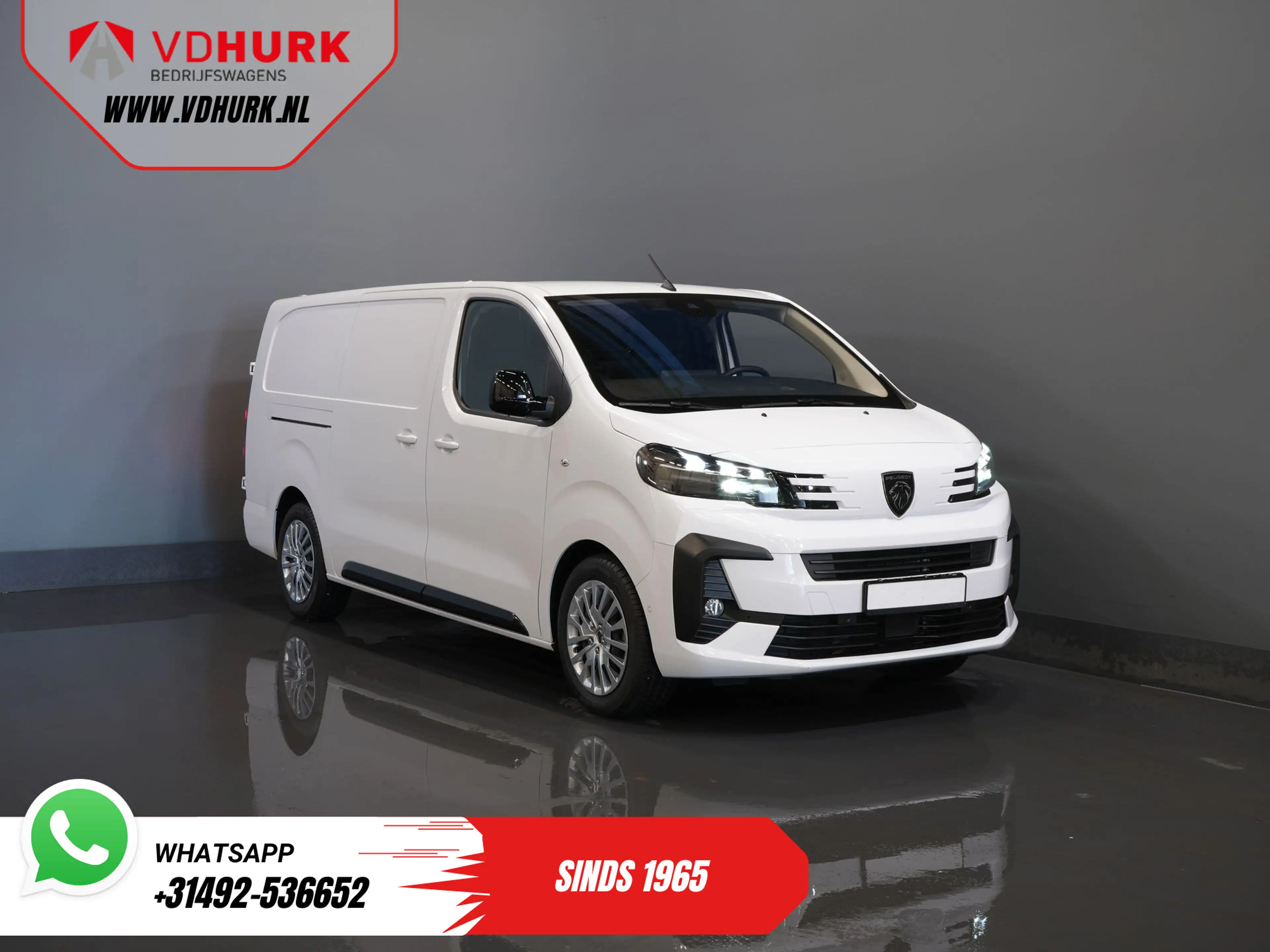 Peugeot e-Expert L3 75 kWh 330km WLTP LED/ Snellader/ Keyless/ Stan