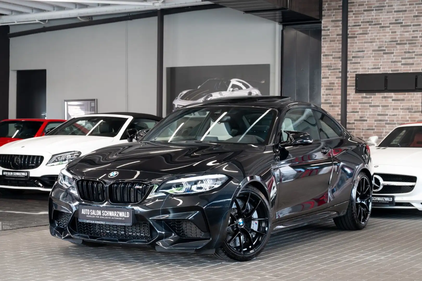 BMW M2 Competition Coupe|FUTURA EDITION|M-SITZE|H&K Noir - 1
