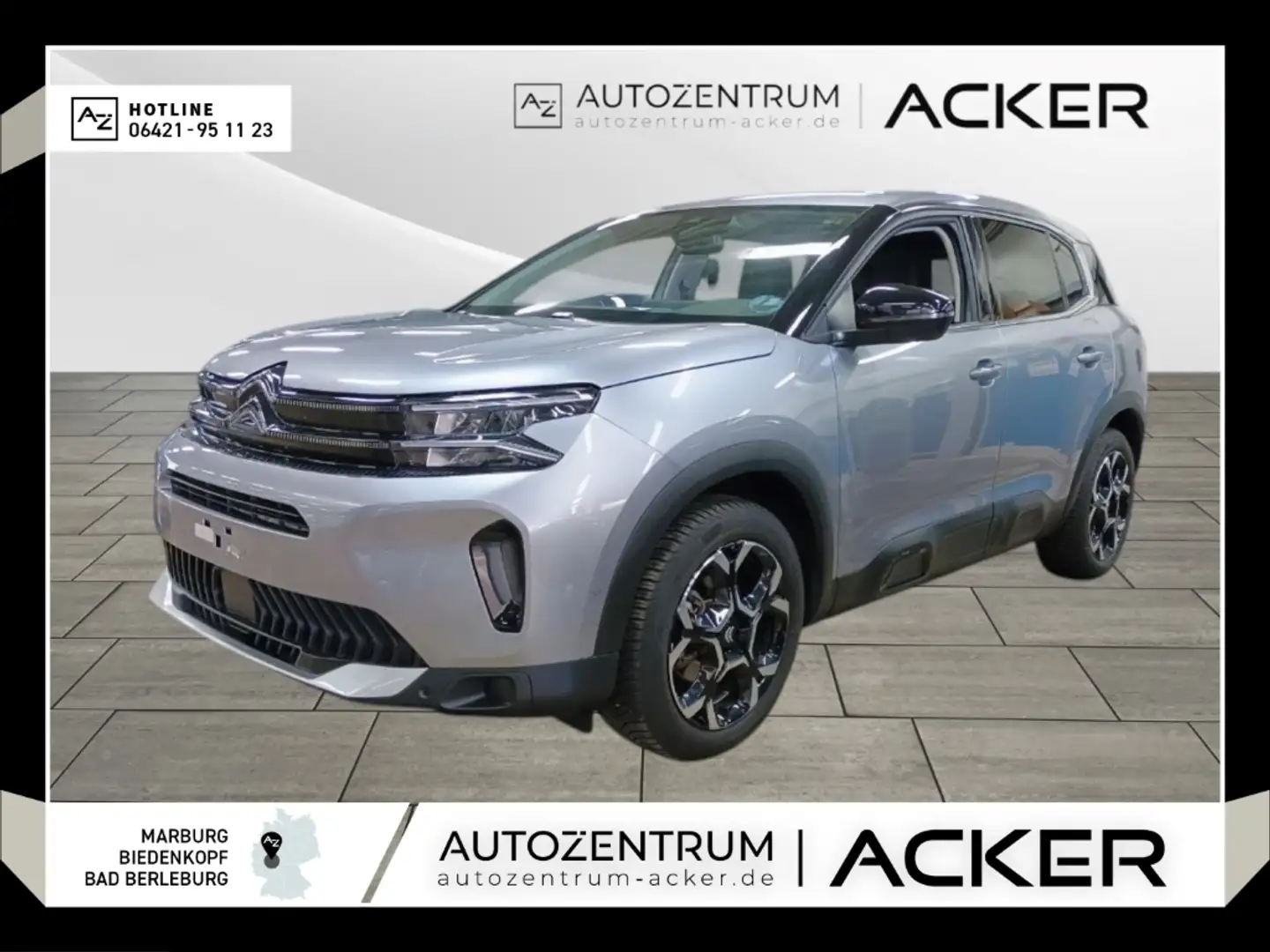 Citroen C5 Aircross Plus 1.2 MHEV 136 6AT. ACC/RFK -44%* Grigio - 1