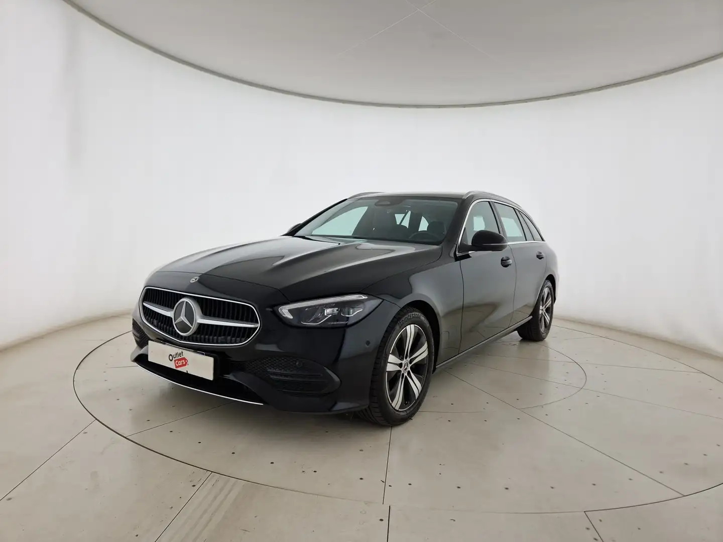 Mercedes-Benz C 220 sw 220 d mhev sport plus auto Nero - 1