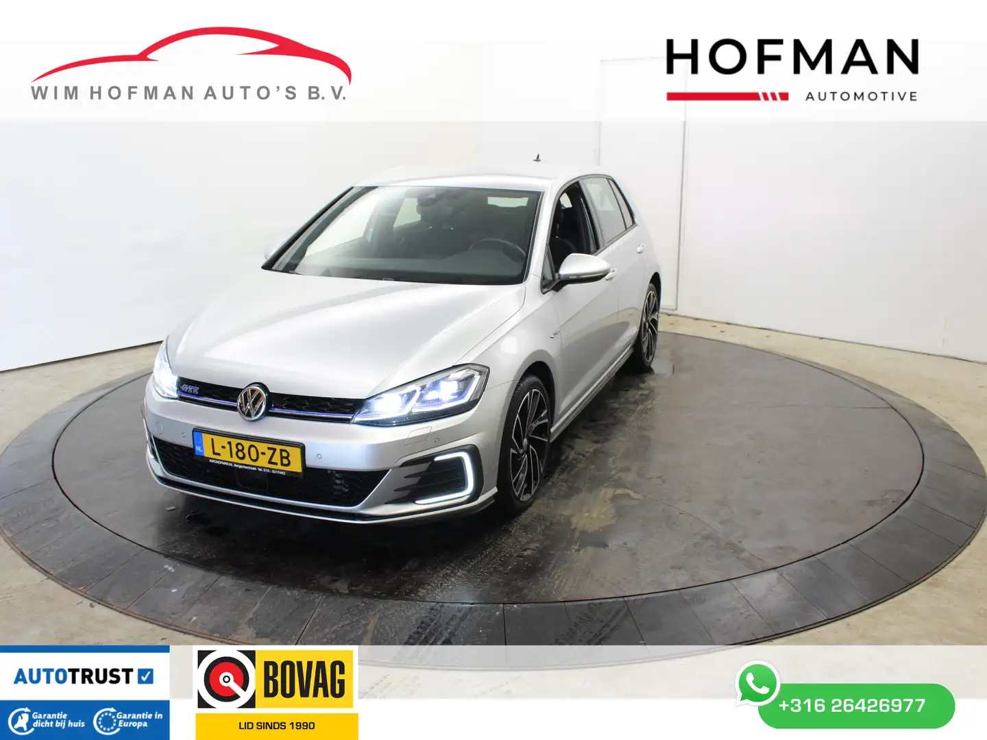 Volkswagen Golf GTE GTI 204PK Disc pro Navi CarPlay Winterpack Dodeh d Ezüst - 1