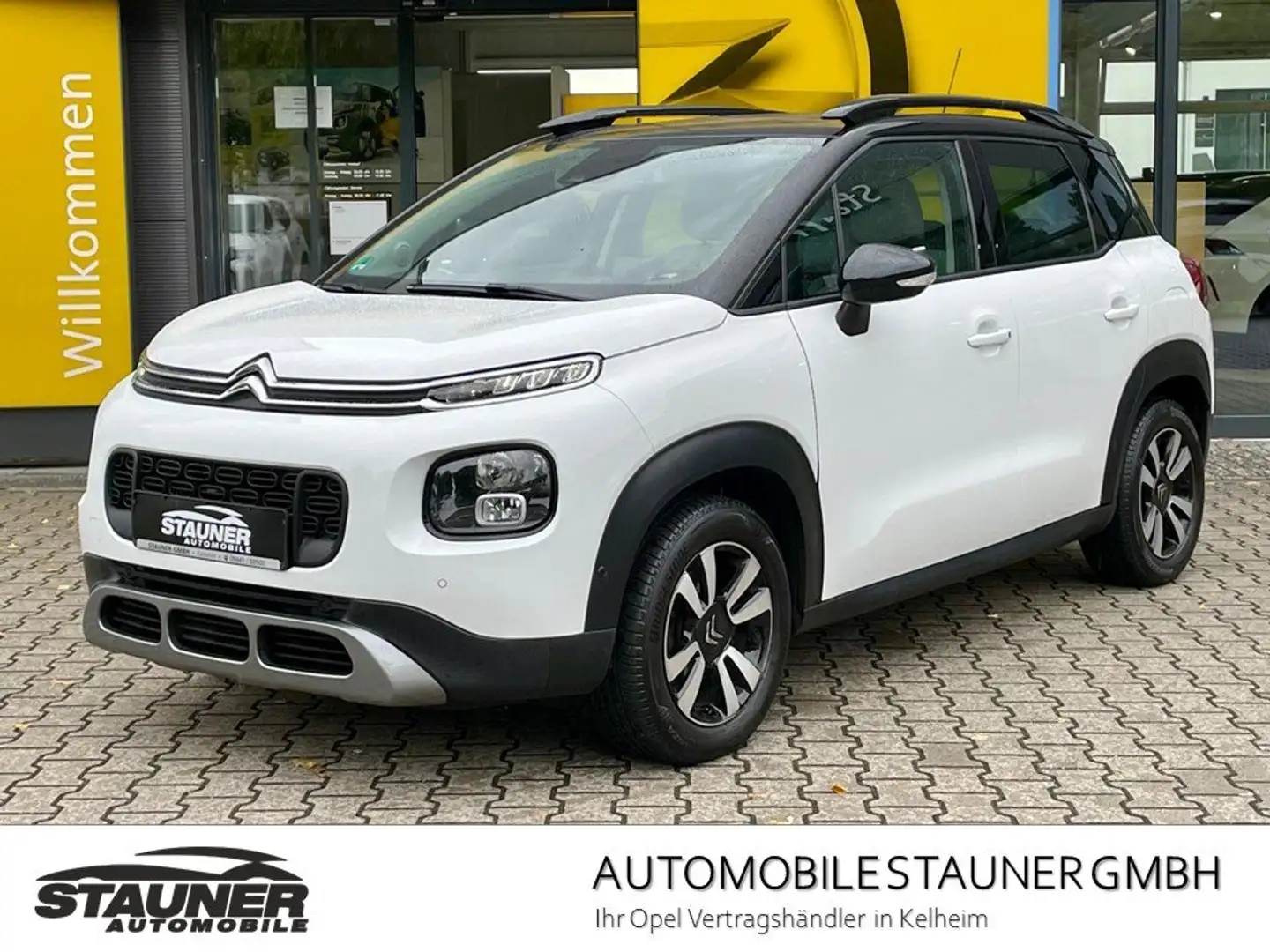 Citroen C3 Aircross Shine AT *PANORAMA*R-KAMERA*HEAD UP*8 FACH* Weiß - 1