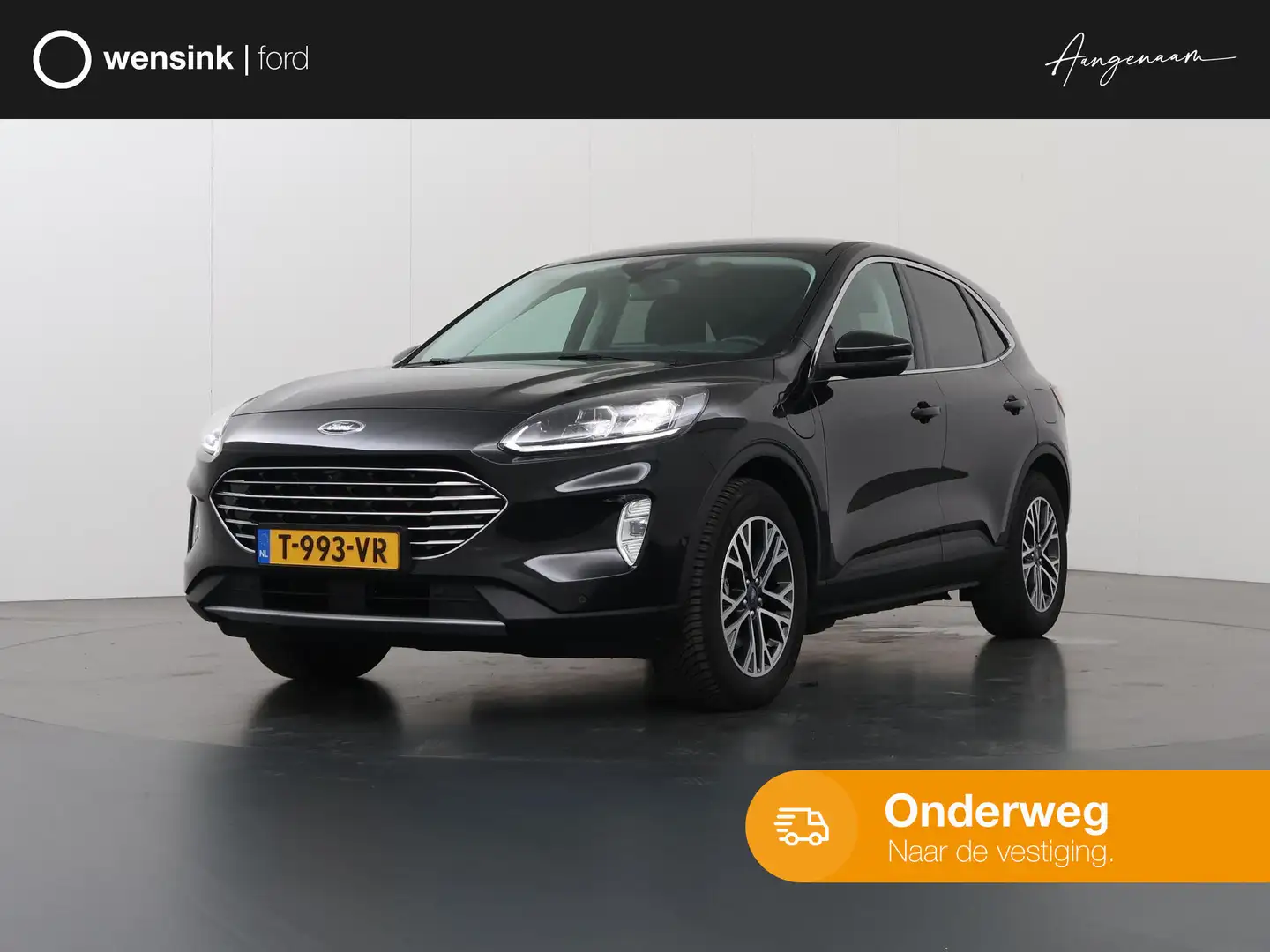 Ford Kuga 2.5 PHEV Titanium X | Trekhaak | Winterpack | Crui Zwart - 1