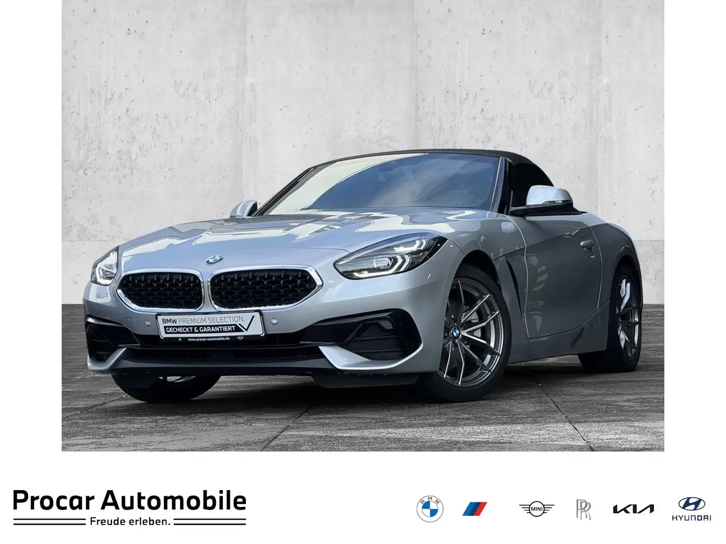 BMW Z4 sDrive20i LED Aut. LC Prof PDC H/K Tempomat Argent - 1