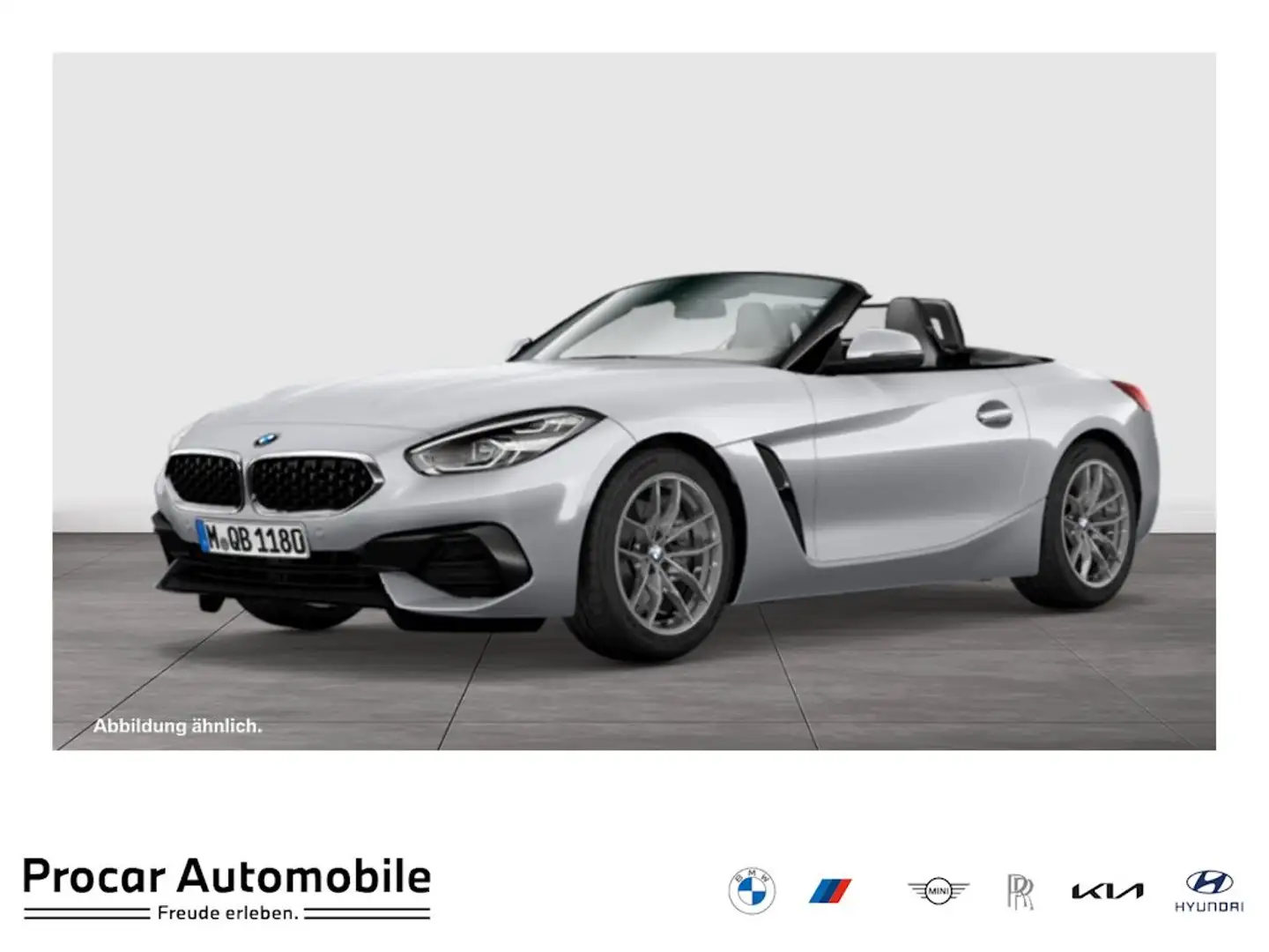 BMW Z4 sDrive20i LED Aut. LC Prof PDC H/K Tempomat Silber - 1