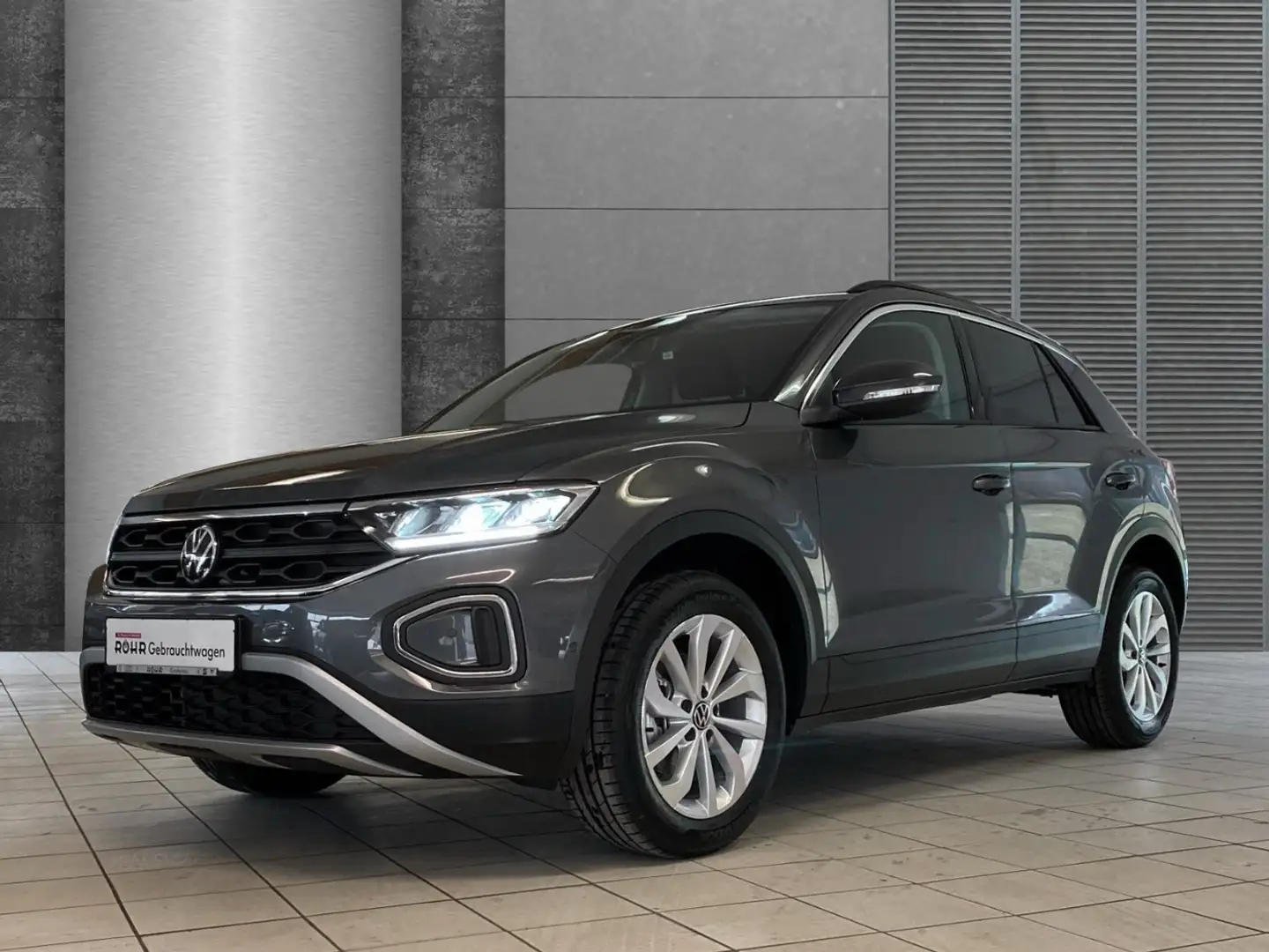 Volkswagen T-Roc Life People Edition (Garantie 10/2027.Kamera.SHZ.A Grau - 2