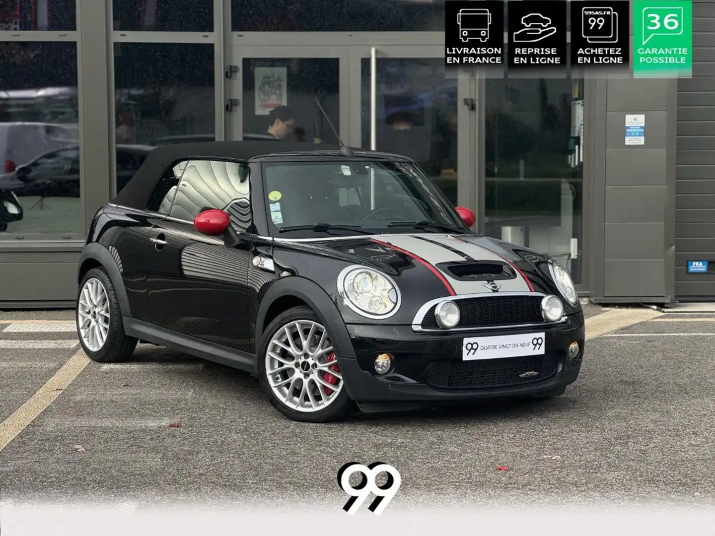 MINI One 1.6I COOPER S cabriolet 174CH PACK HOT SPICE %2B LIVRAISON REPRISE CREDIT - 1