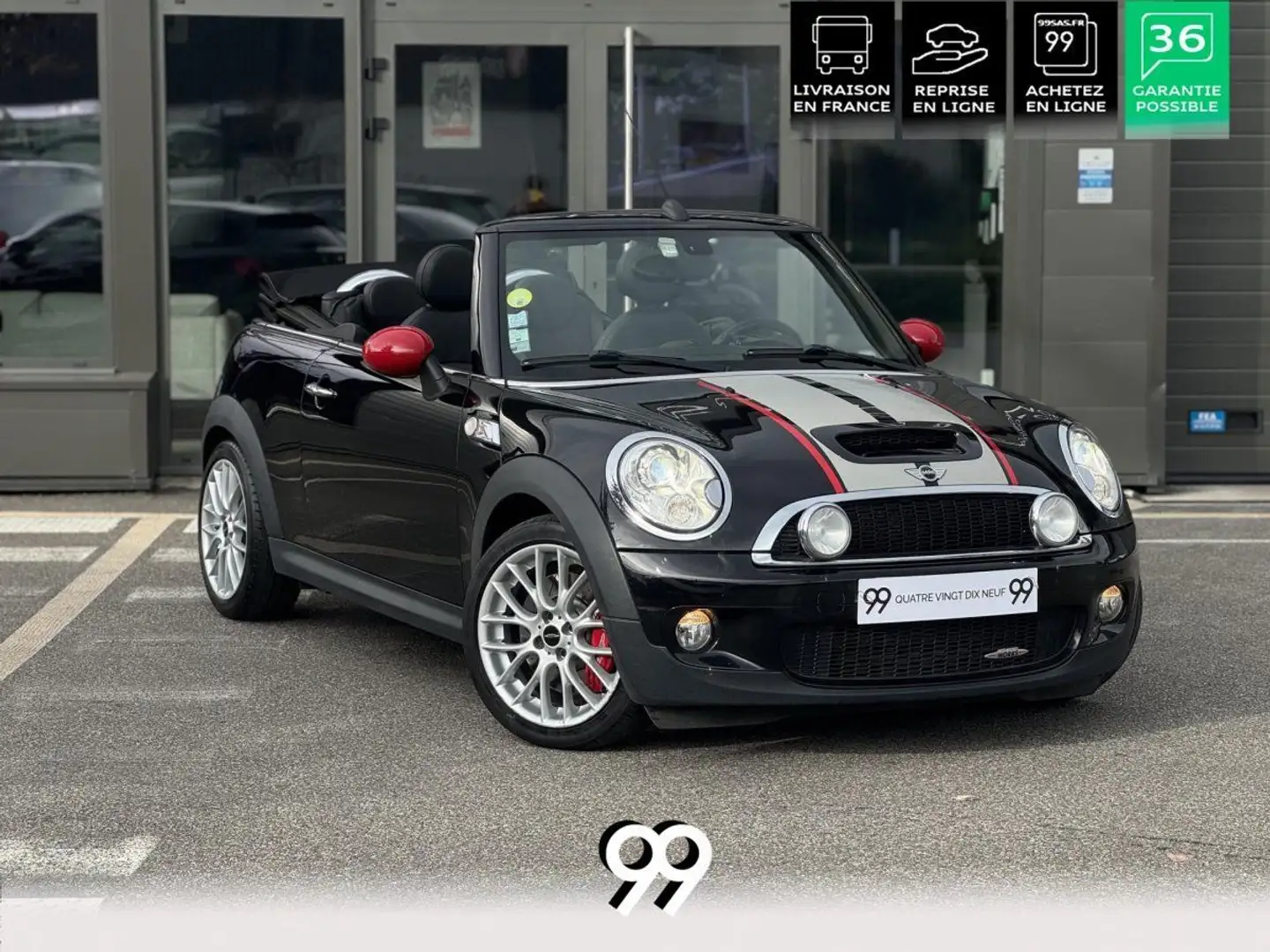 MINI One 1.6I COOPER S cabriolet 174CH PACK HOT SPICE %2B LIVRAISON REPRISE CREDIT - 2