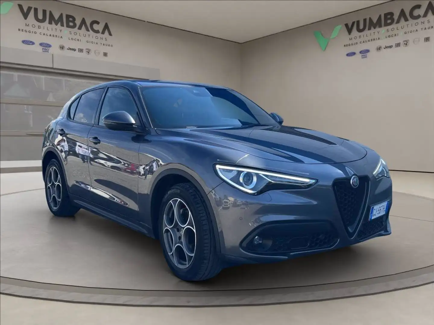Alfa Romeo Stelvio 2.2 t Sprint Q4 190cv auto Gris - 2