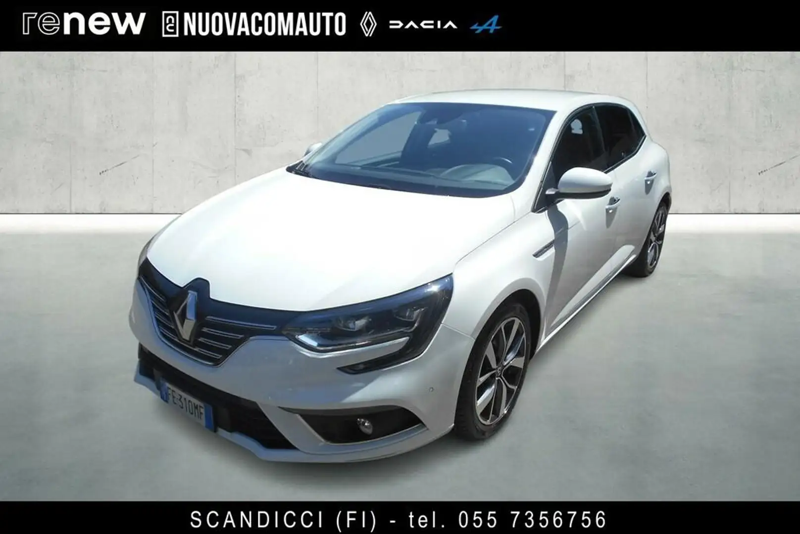 Renault Megane 1.6 dci energy Bose 130cv Bianco - 1