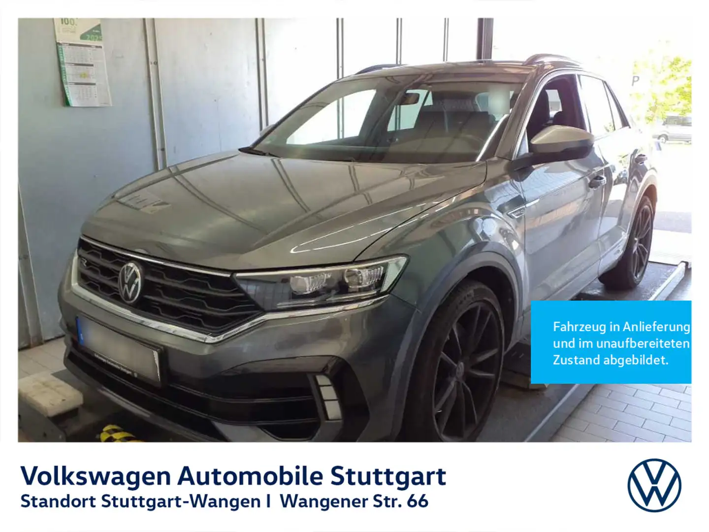 Volkswagen T-Roc R 2.0 TSI DSG Navi Kamera Pano LED ACC SHZ Grau - 1