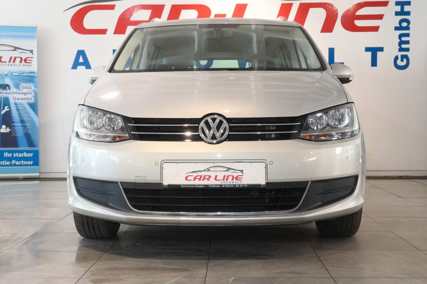 Volkswagen Sharan Comfortline *1.Hand*7-Sitzer*Automatik* Zilver - 2