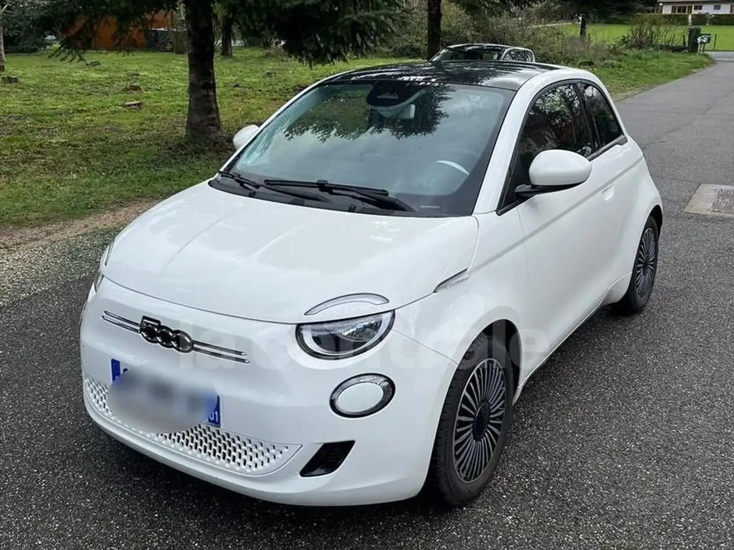 Fiat 500e Bve Icone  42Kwh Blanc - 1