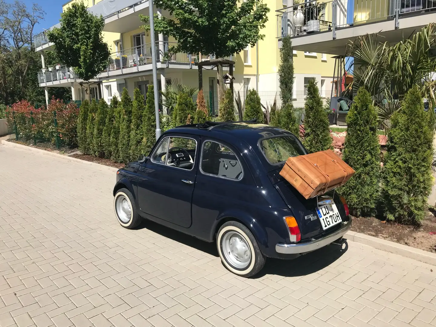 Fiat 500L Kék - 2