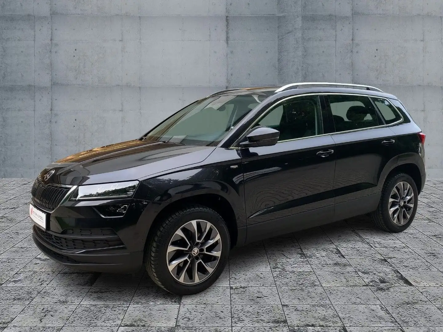 Skoda Karoq 1.0 TSI DRIVE 125 LED+APP+GRA+SHZ+PDC+NSW Schwarz - 2