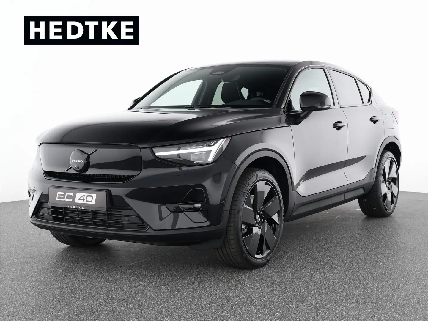Volvo EC40 TWIN Performance Ultra Black Edition - VOLL Fekete - 1