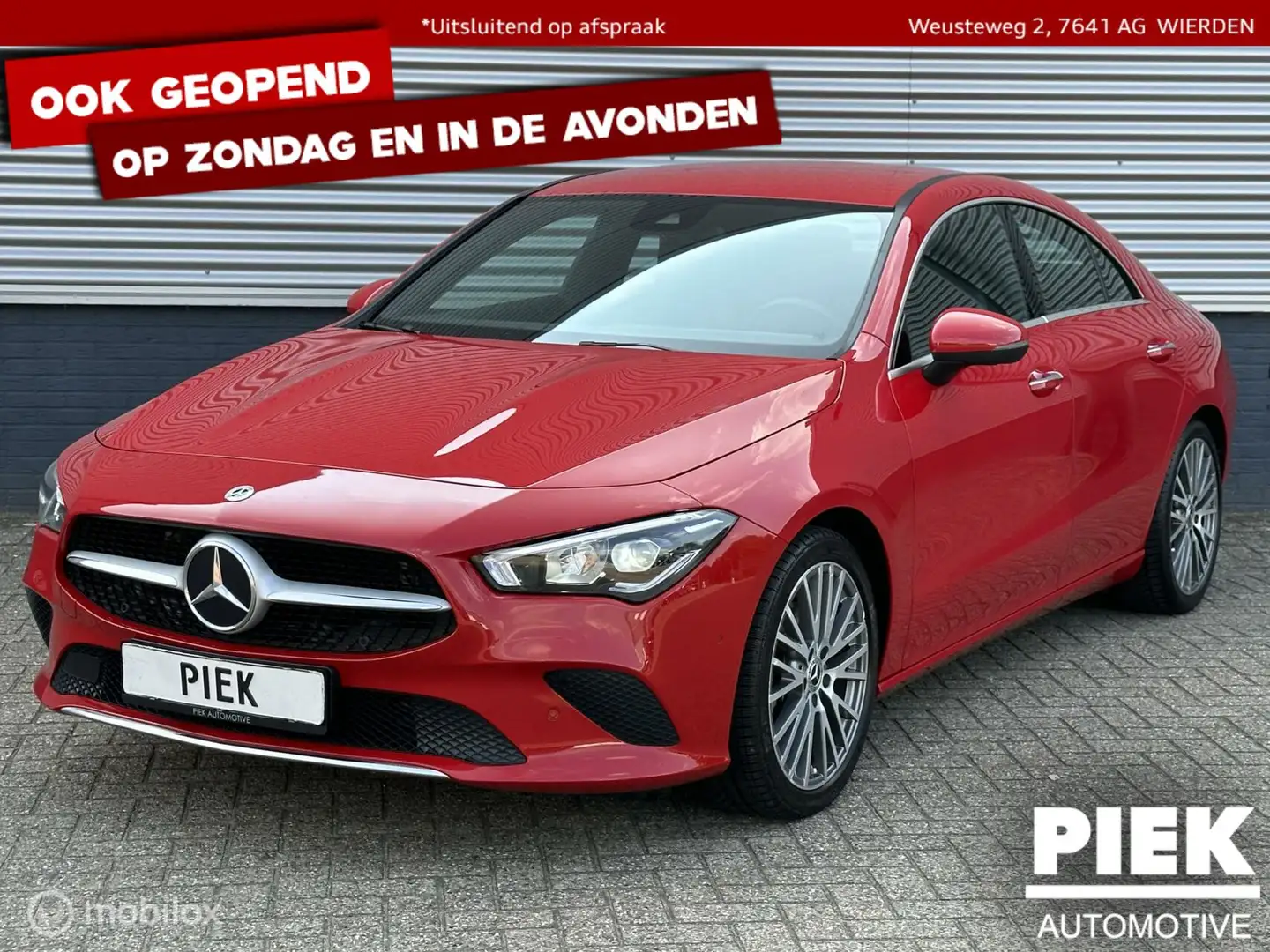Mercedes-Benz CLA 200 Business Solution 4MATIC Piros - 1