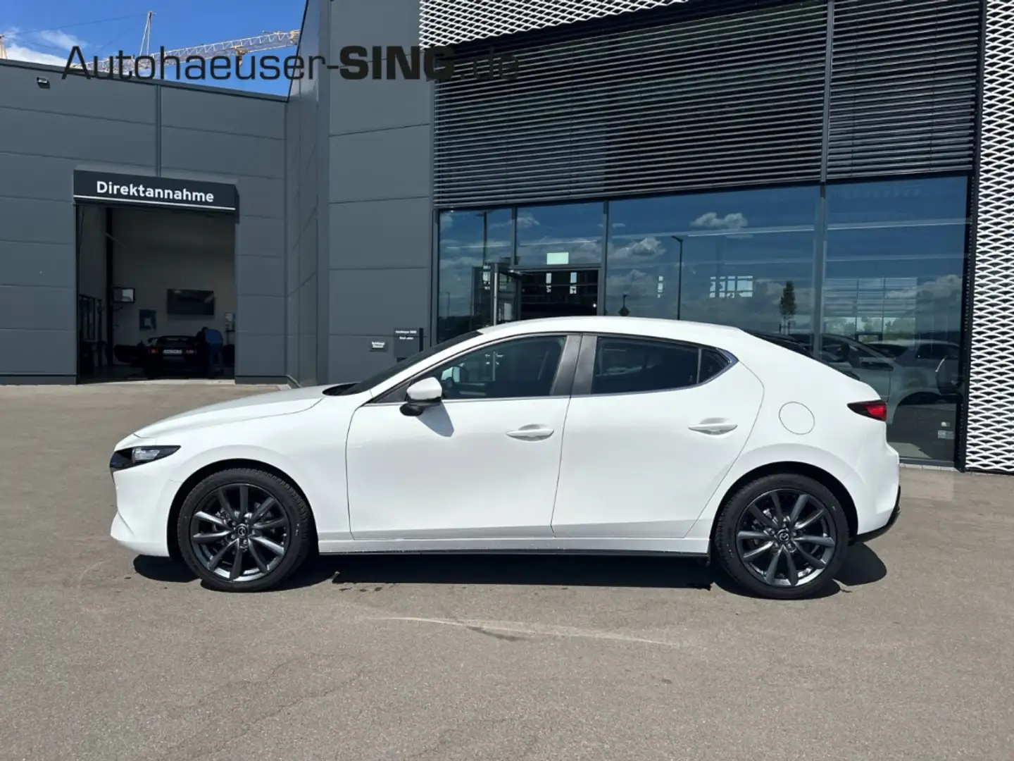 Mazda 3 Exclusive-Line Automatik Keyless AppleCarPlay Weiß - 2