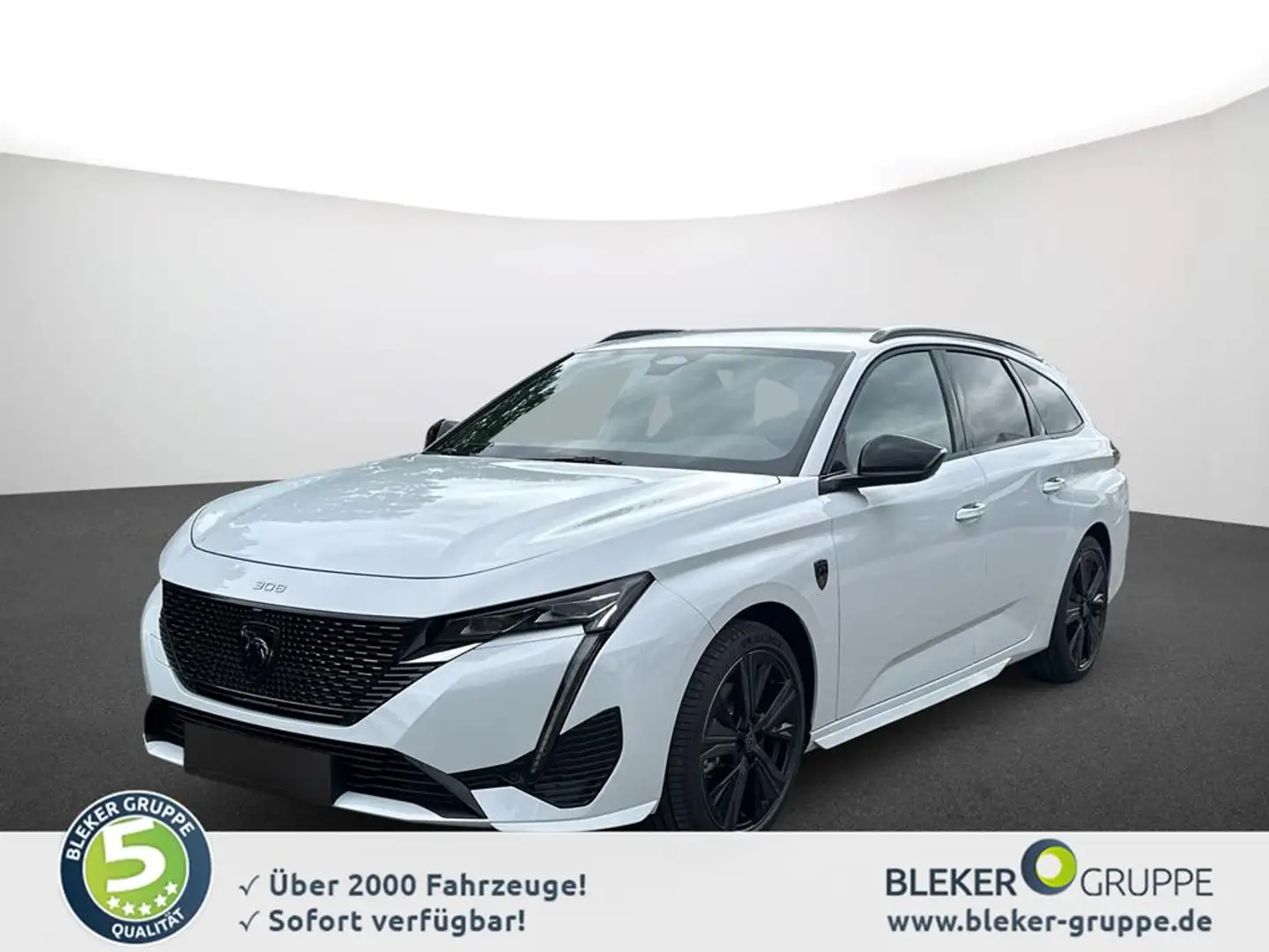 Peugeot 308 SW GT BlueHDi 130 EAT8 Blanc - 1